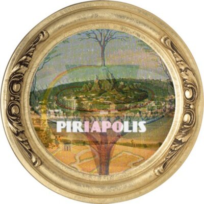 Piriapolis tree of life framed circle