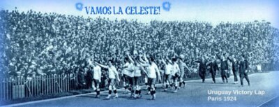 Uruguay Victory Lap 1924 Paris